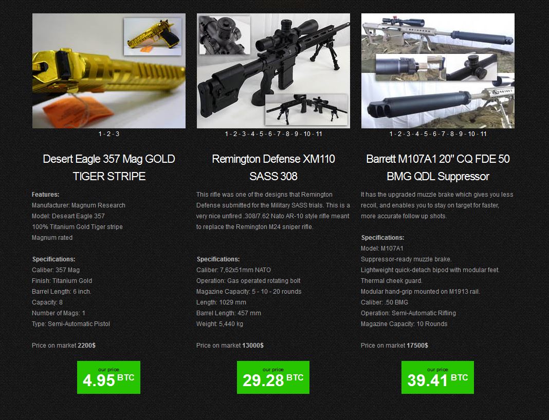 Darknet Market Comparison Chart